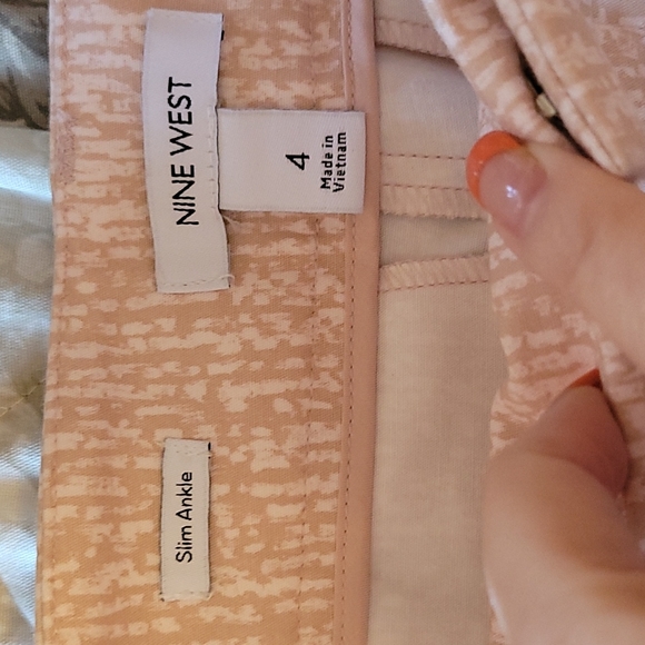 🆕️🎈Nine West Women's Slim Ankle High-rise Pants Size 4 - Picture 7 of 9